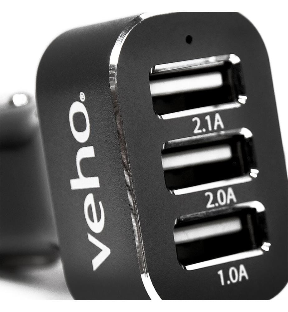 Chargeur de voiture triple USB 5V 5.1A