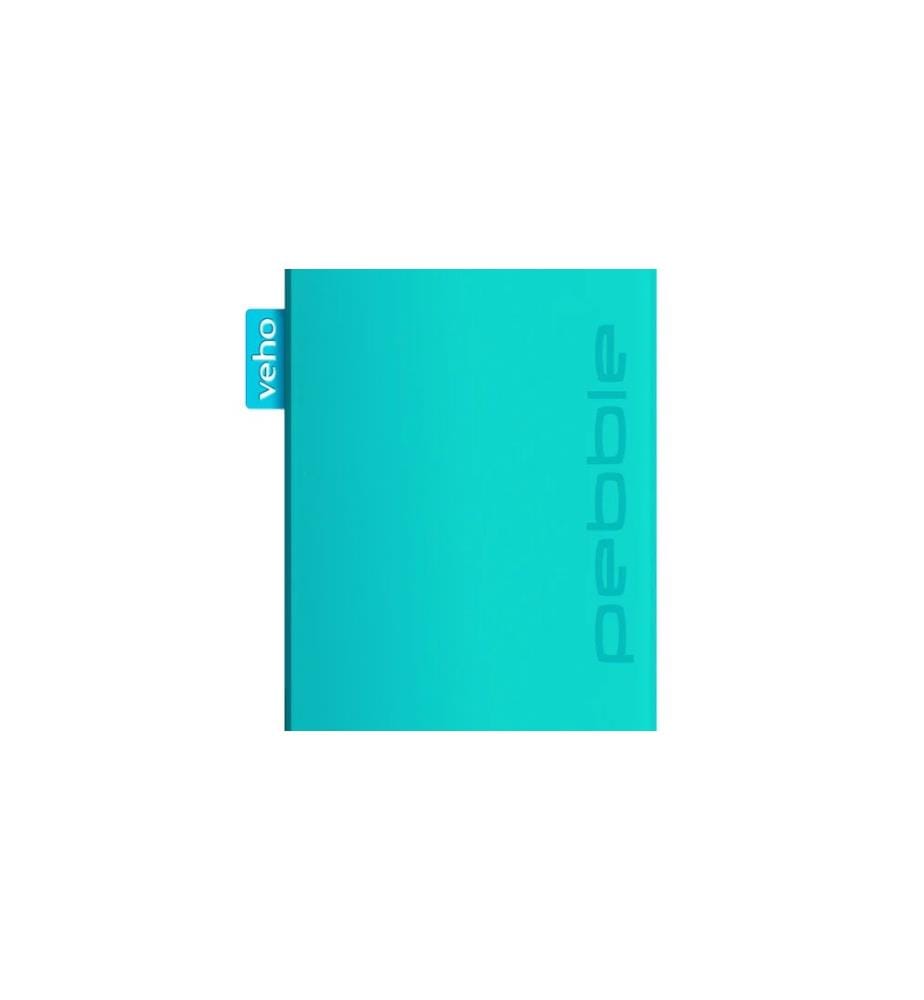 Batterie externe Pokket 1000mAh format porte-clés - Bleu