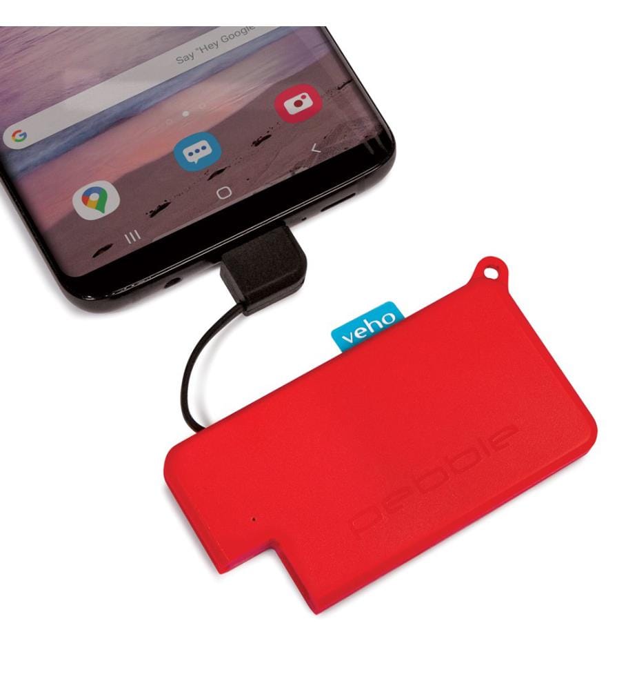 Pebble Pokket 1000mah micro keyring power bank