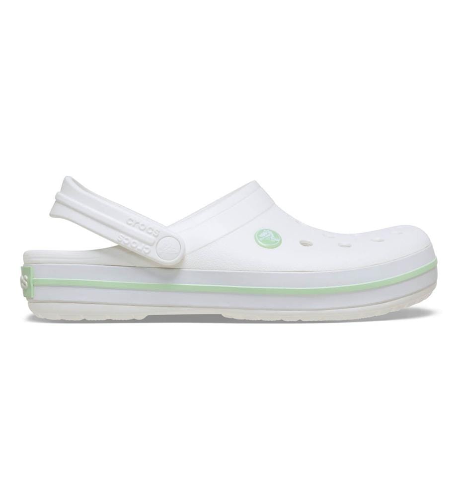 Crocband Clogs - White/Serene Green