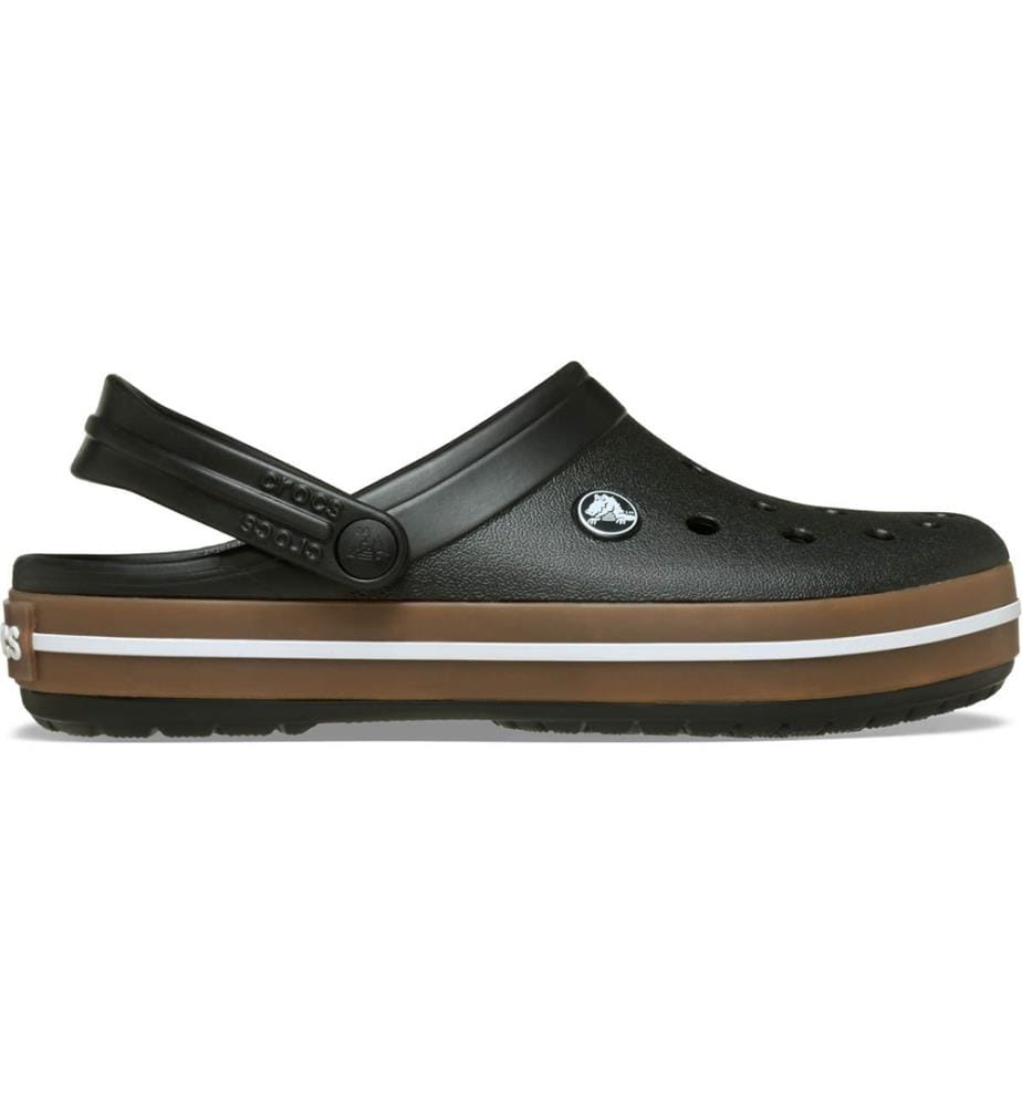 Sabots Crocband Gum - Noir et Brun