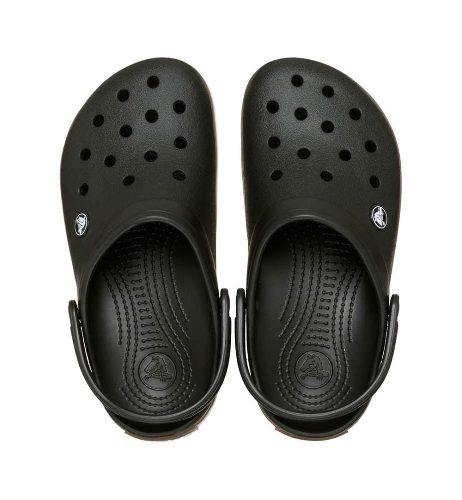 Sabots Crocband Gum - Noir et Brun