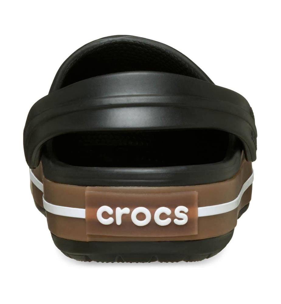 Sabots Crocband Gum - Noir et Brun