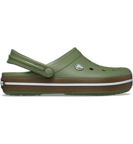 Crocband Gum Clogs - Khaki und Braun