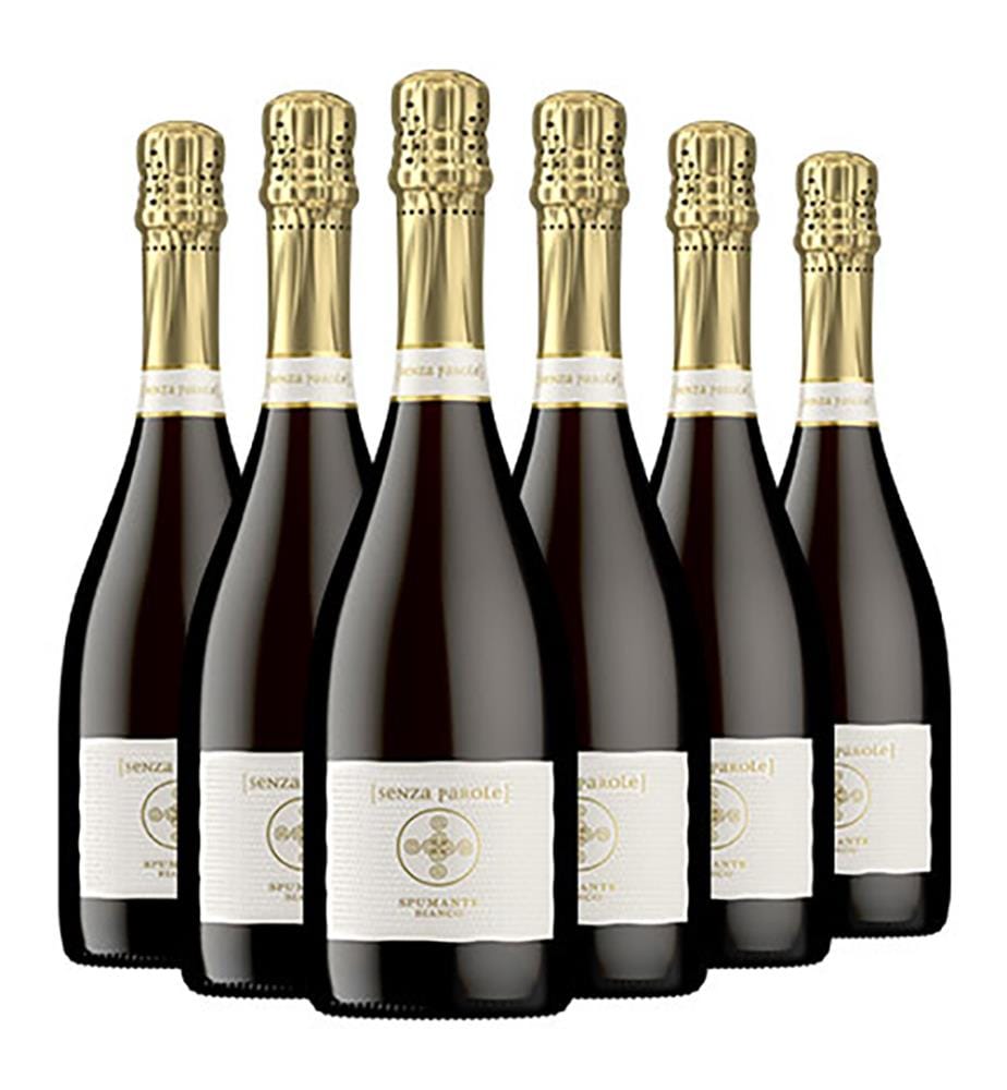 6x Senza Parole Spumante Bianco  - 75 cl