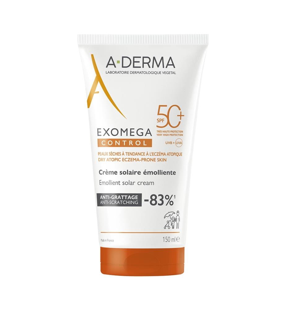 EXOMEGA CONTROL crème solaire émolliente SPF50+ 150 ml