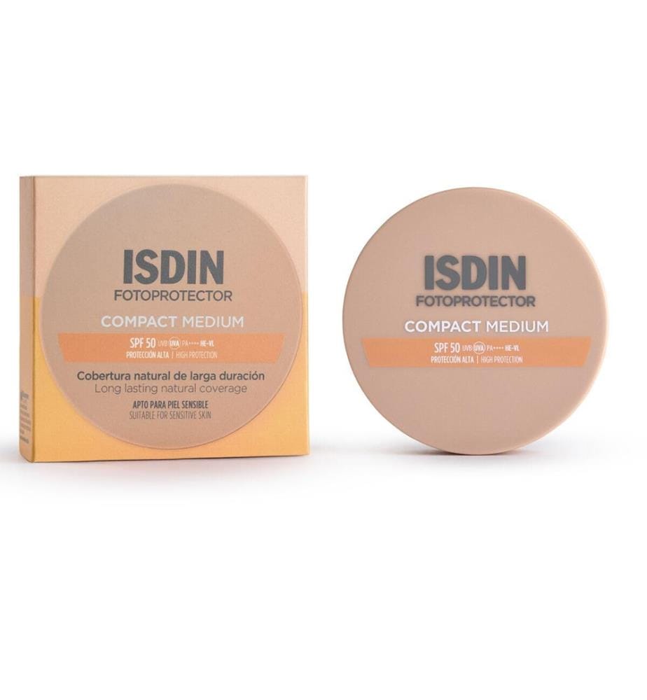 KOMPAKTE SONNENCREME, langanhaltende natürliche Deckkraft, LSF 50, Farbton #Medium, 10 g