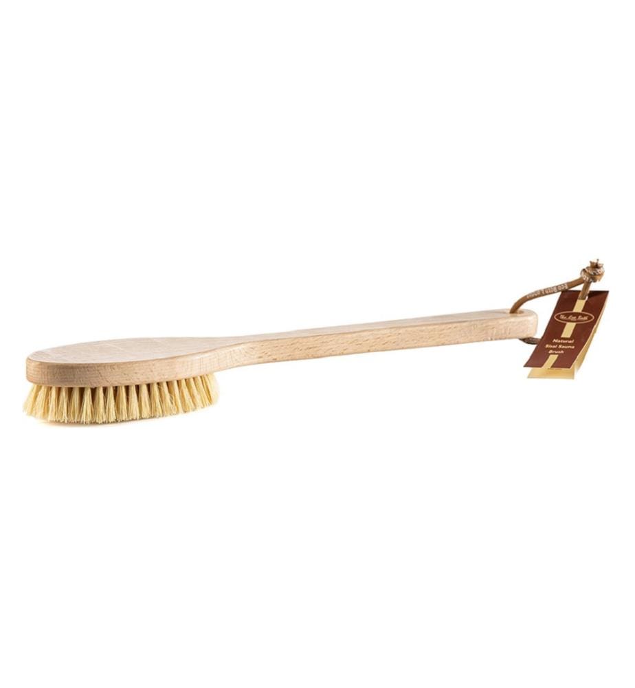Spazzola per sauna in sisal naturale FSC
