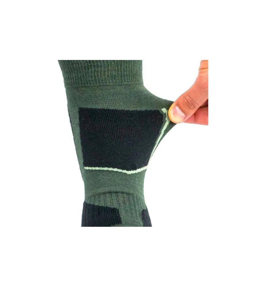 Merino & More Wandersocken Unisex 45-47, Grün