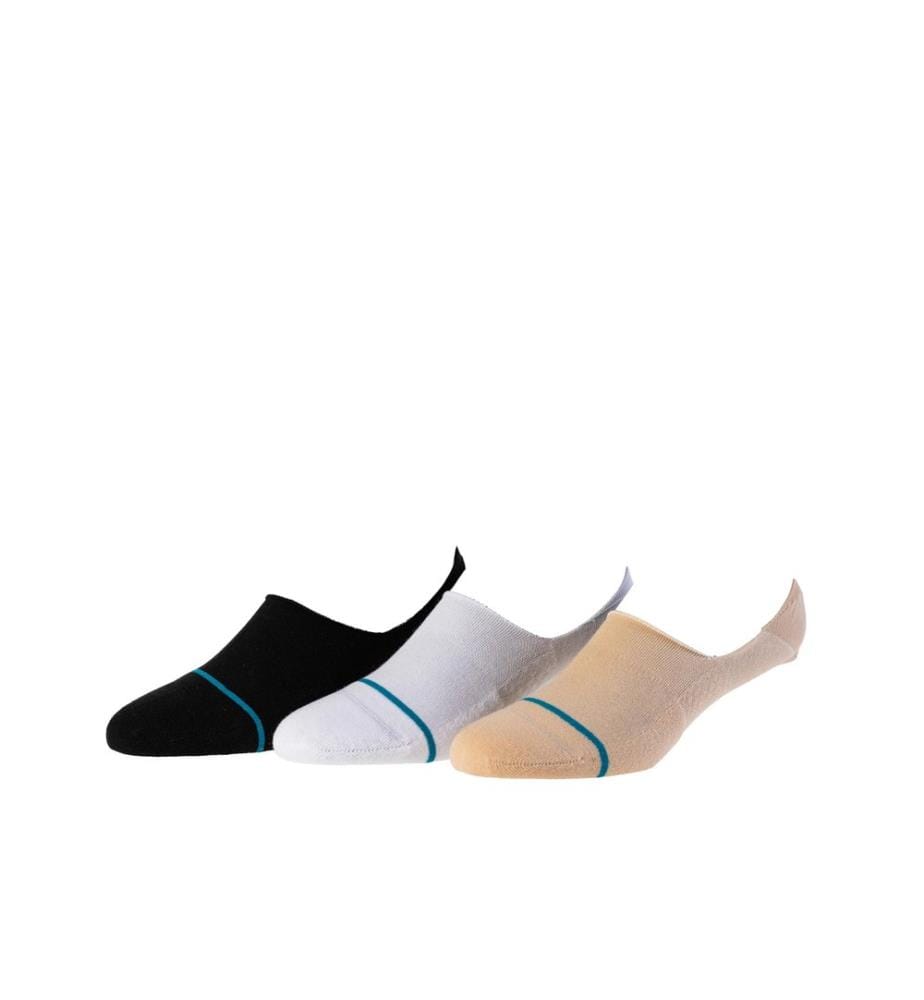 STANCE Chaussettes Icon No Show Oatmeal 3er-Pack