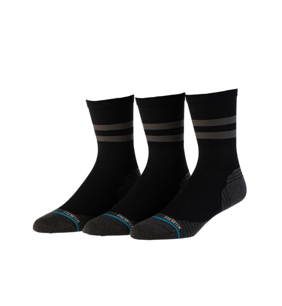 Chaussettes STANCE Franchise UL Crew Noir Lot de 3