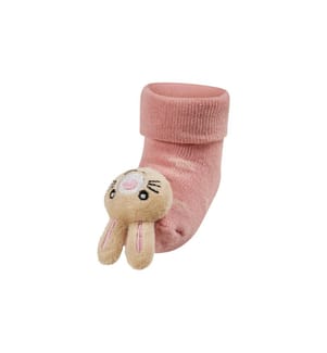 Sterntaler Calzini sonaglino per bambini Coniglietto rosa opaco Taglia 16