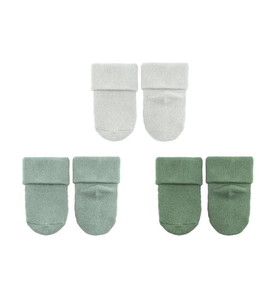 Chaussettes Sterntaler lot de 3 unies turquoise clair taille unique