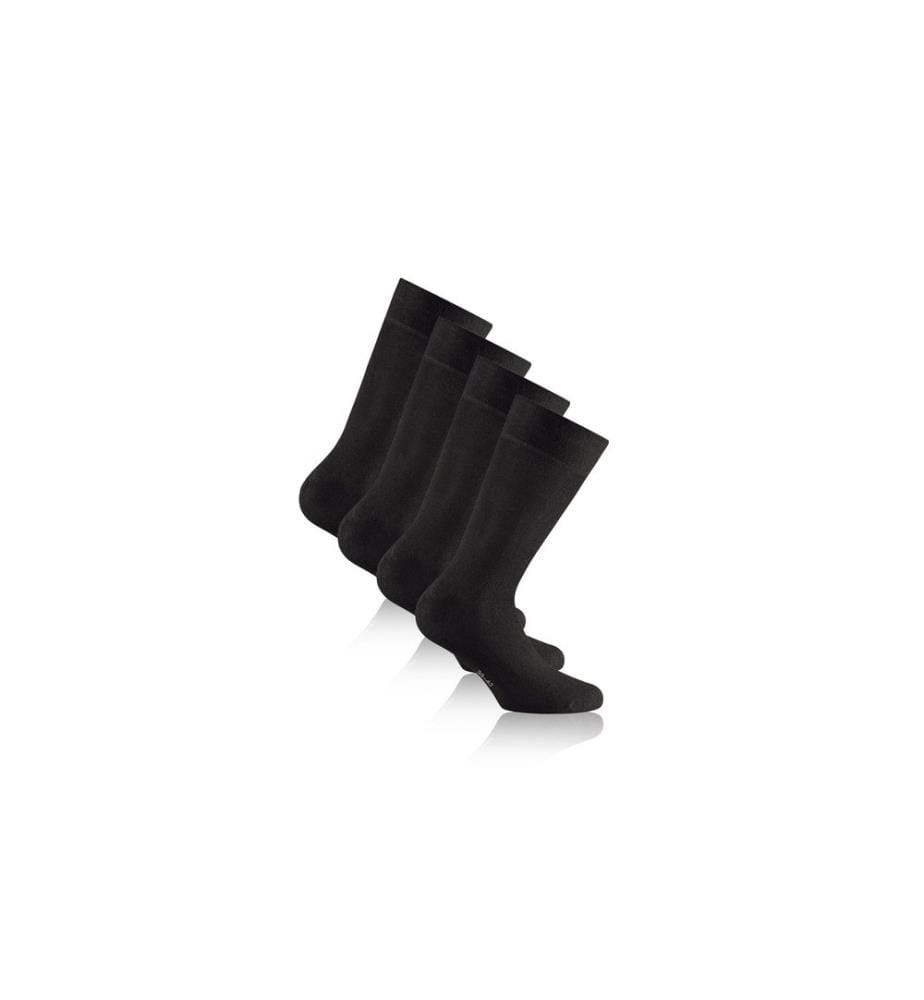 Rohner Socks Bambussocken Schwarz 2er-Pack