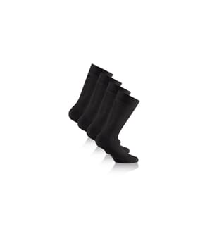 Rohner Socks Bambussocken Schwarz 2er-Pack