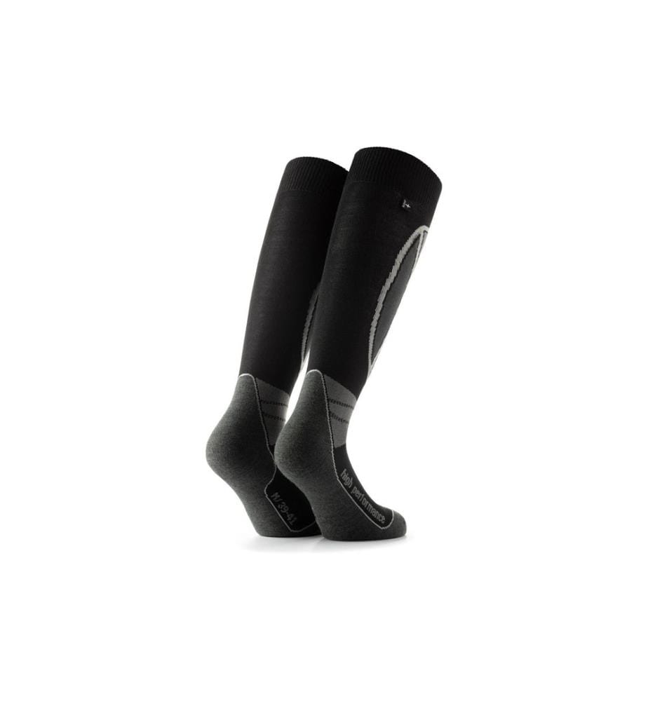 Rohner Socks Chaussettes L/R haute performance Noir, taille 39-41