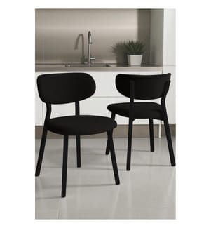 Ensemble de 6 chaises - Noir