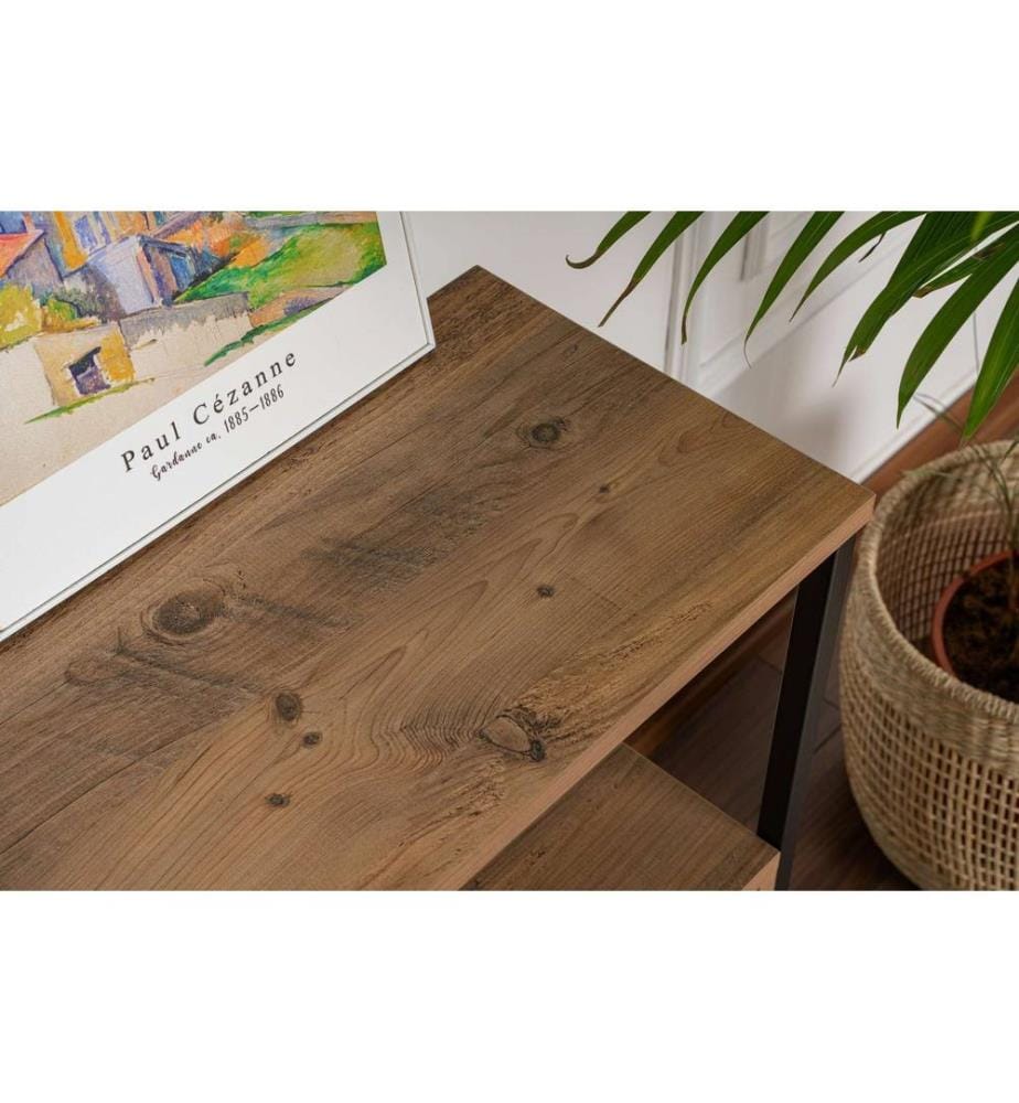 Console Table - Atlantic Pine / Black