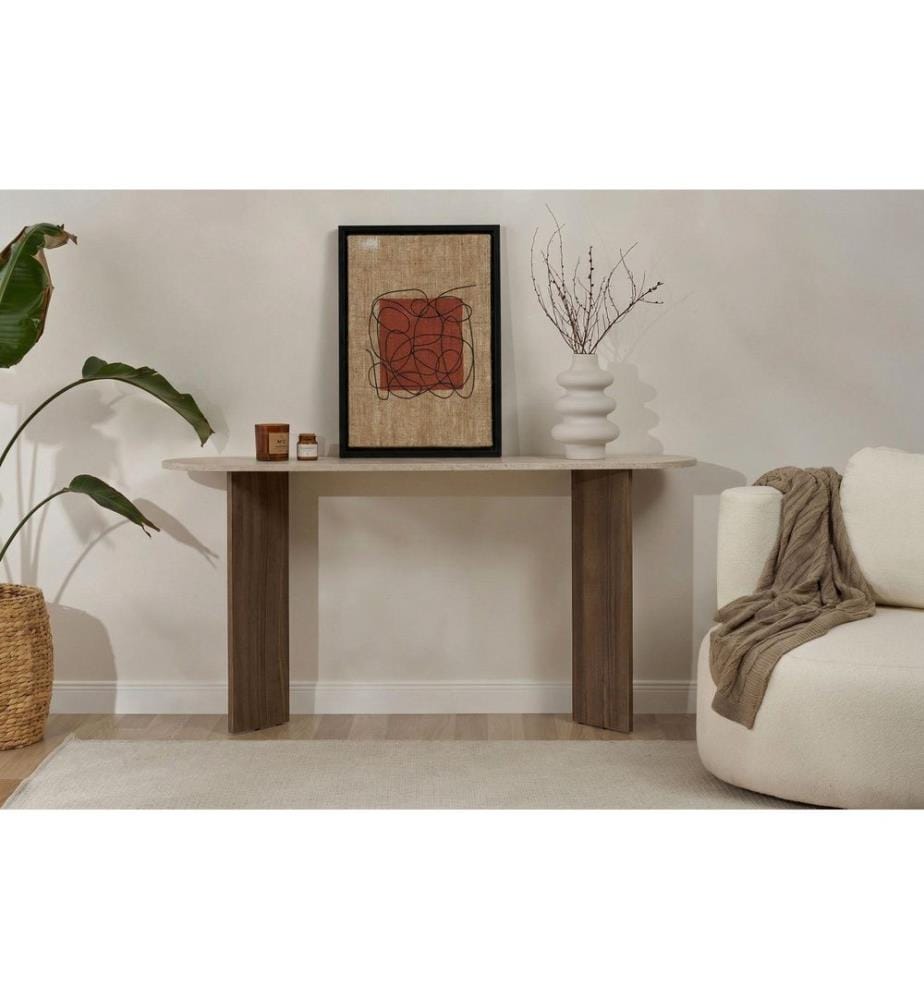 Credenza - Travertino / Noce
