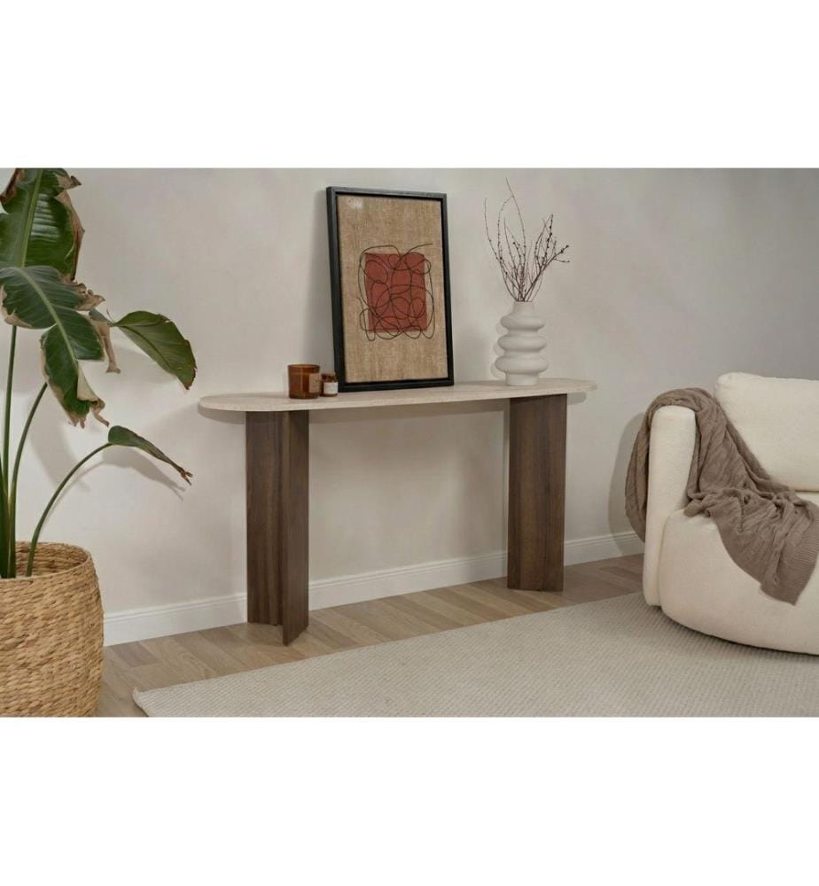Credenza - Travertino / Noce