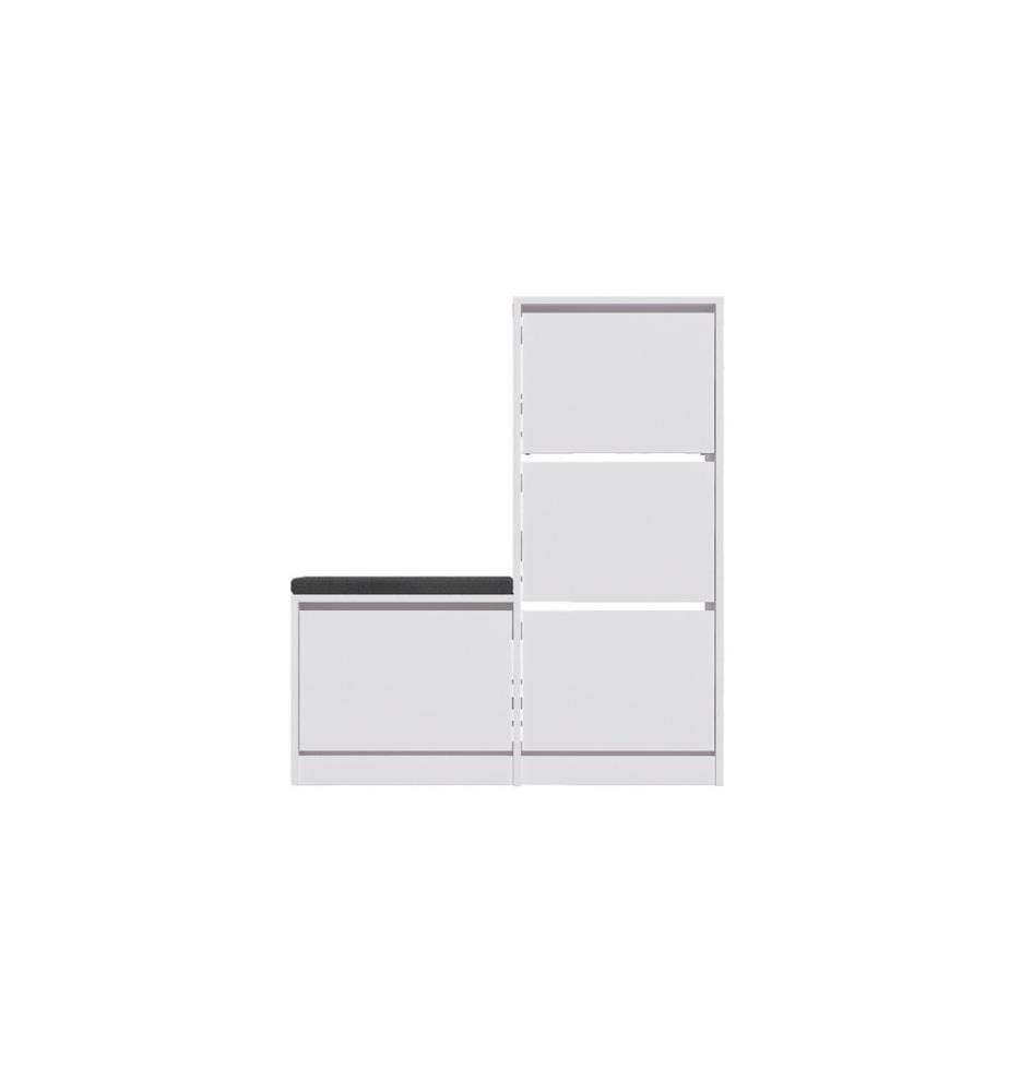 Meuble à chaussures - Blanc