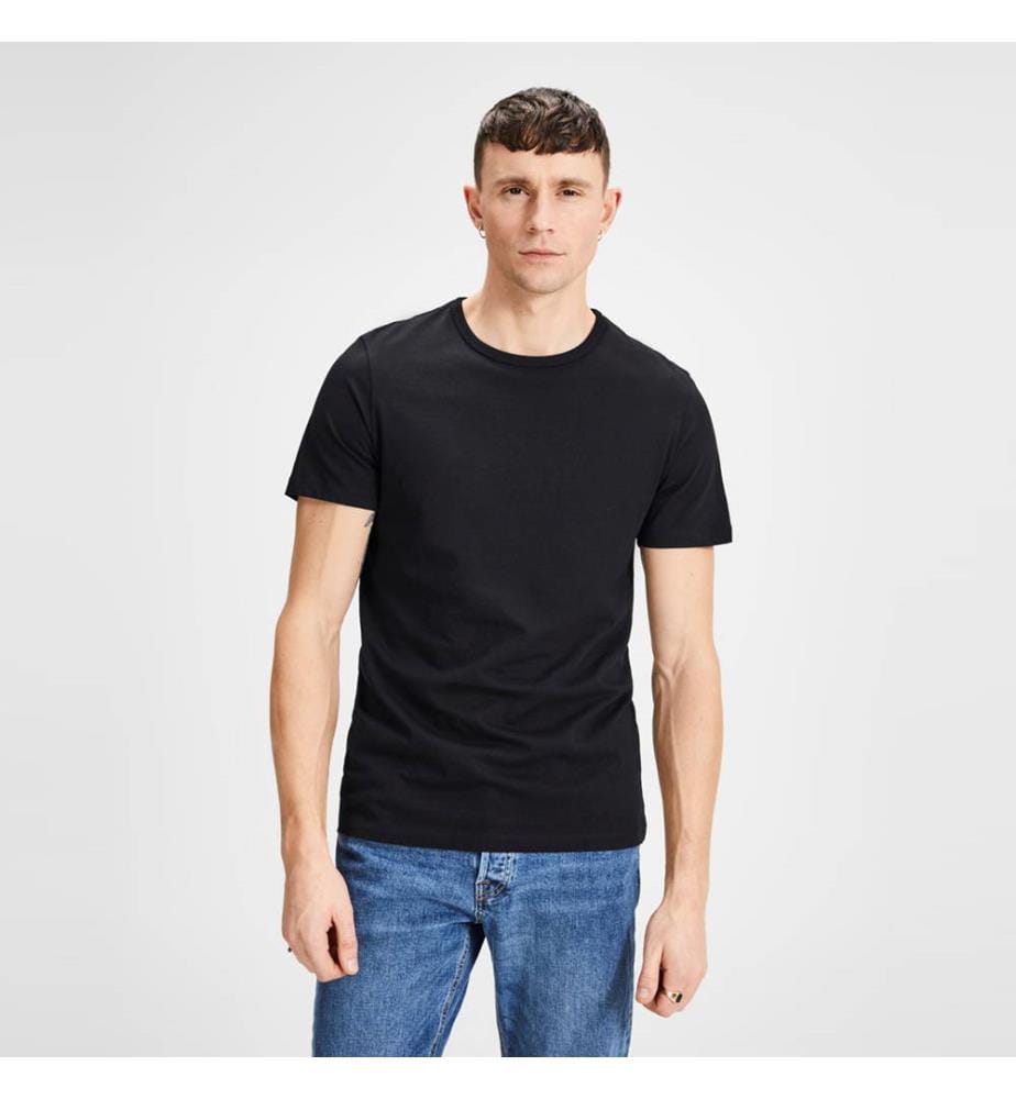2er-Pack T-Shirts Basic - Schwarz