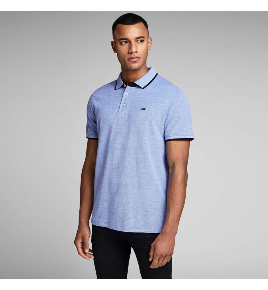 Polo Jack & Jones Slim Fit - Bleu Clair