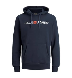 Hoodie Corp Logo - Marineblau