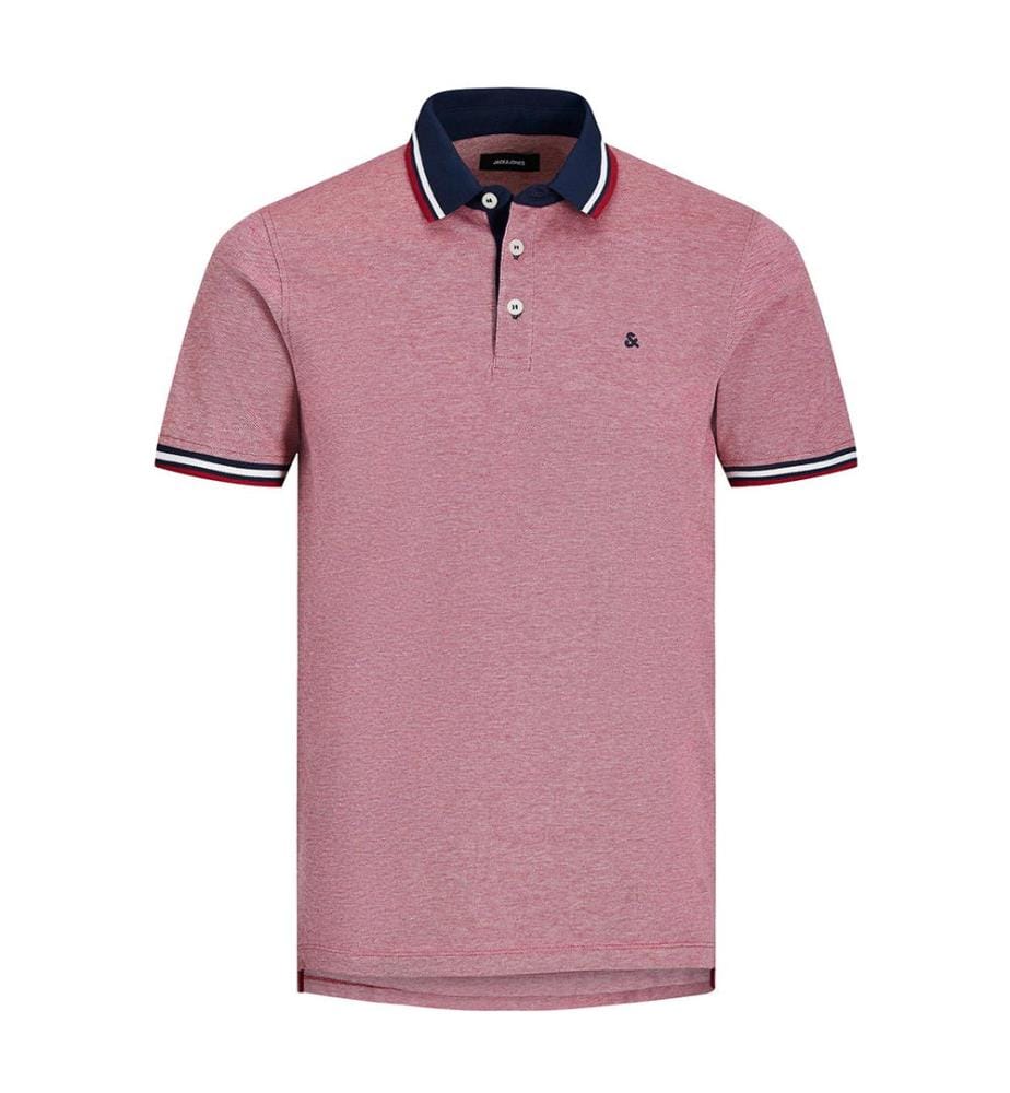 2er-Pack Poloshirts Paulos - Rot und Blau