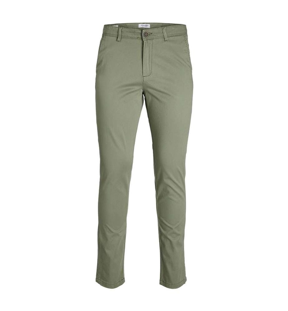 Pantalon Chino - Vert Lichen Profond