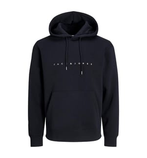 Text Hoodie - Schwarz