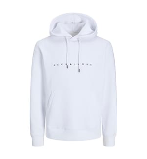 Text Hoodie - Weiss