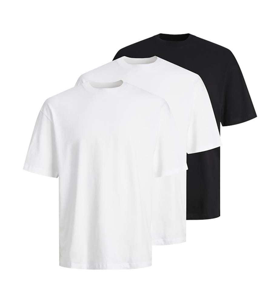 T-Shirt - Weiss-Schwarz