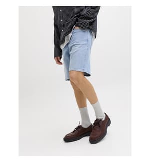 Shorts in Relaxed Fit - Hellblau
