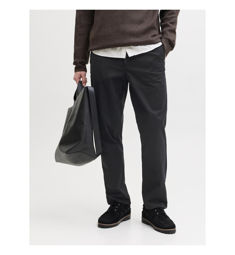 Chino-Hose - Schwarz