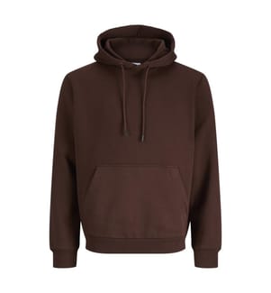 Hoodie in lockerer Passform - Schokoladenbraun