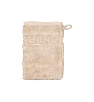 Cawö Waschhandschuh Noblesse 16 x 22 cm, Beige