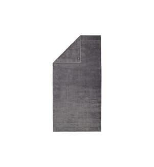Cawö Drap de bain Noblesse 80 x 160 cm, Gris foncé