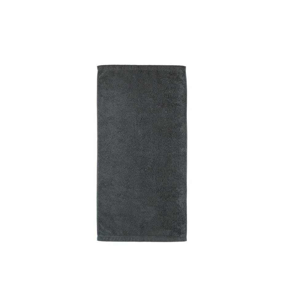 Cawö Serviette Lifestyle Uni 50 x 100 cm, Anthracite