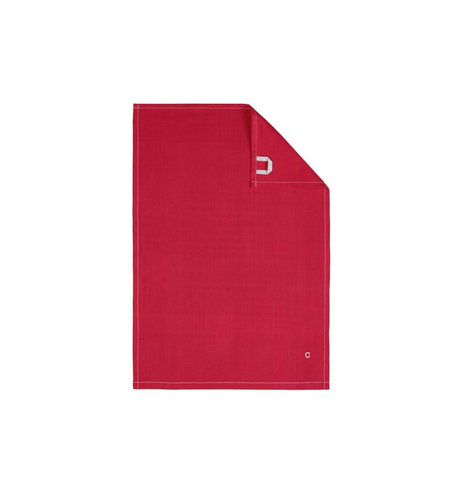 Cawö Geschirrtuch Solid Bordeaux