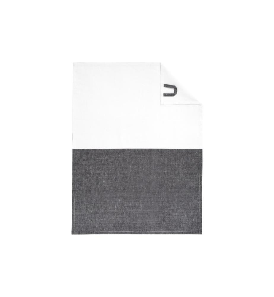 Cawö Geschirrtuch Cuisine Duo Schwarz/Weiss