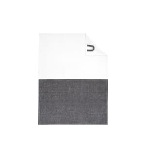 Cawö Geschirrtuch Cuisine Duo Schwarz/Weiss