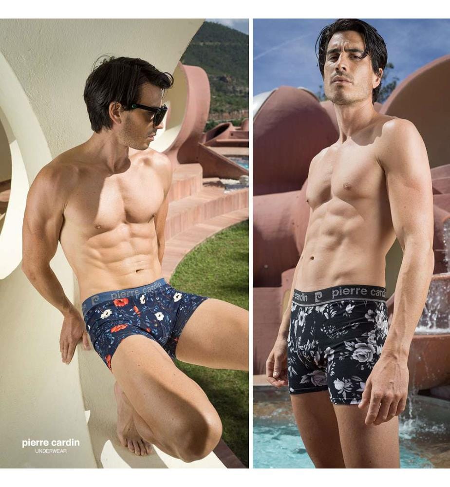 3er-Pack Boxershorts Flowers - Mehrfarbig