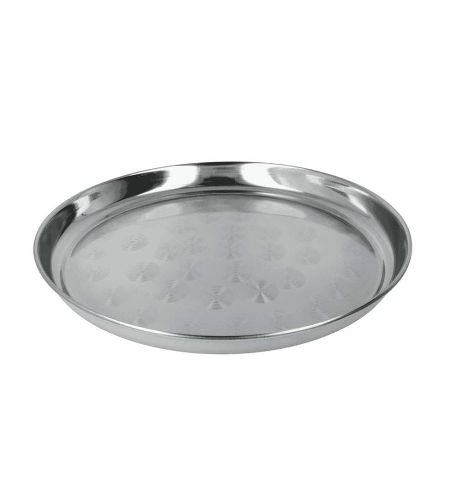 Plateau rond Inox 32cm