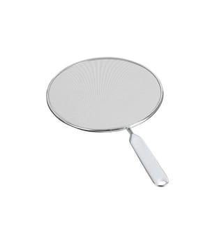 Spritzschutz Aluminium, Kunststoffgriff, 21cm