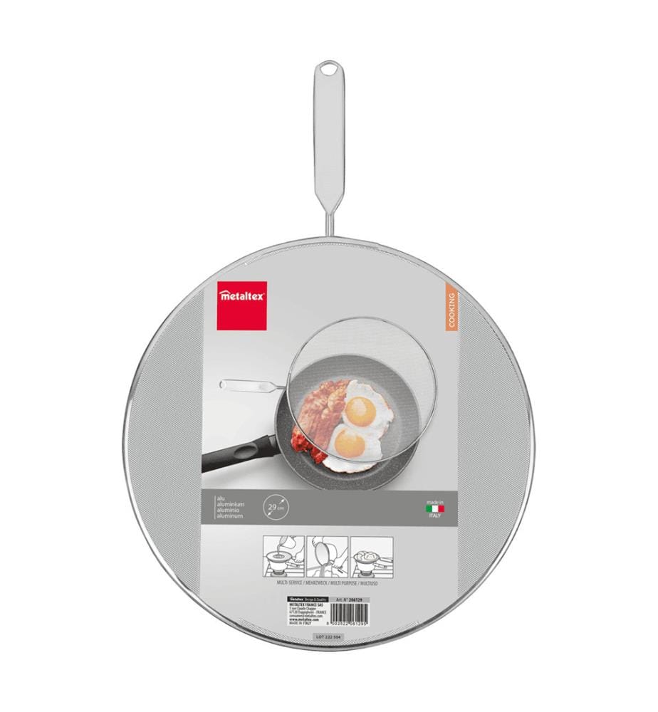 Protection anti-éclaboussures métal XL 33 cm - Fritto