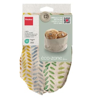 Brottasche Eco-Zone - Baumwolle 220 g/m², - 32x19h cm - Farbe Brush Strokes