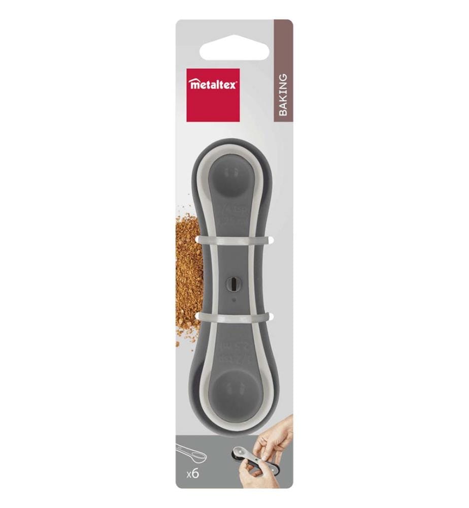 Set aus 3 Doppelmesslöffeln