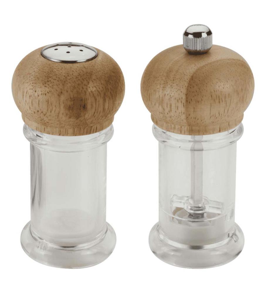 Set Salzstreuer und Gewürzmühle