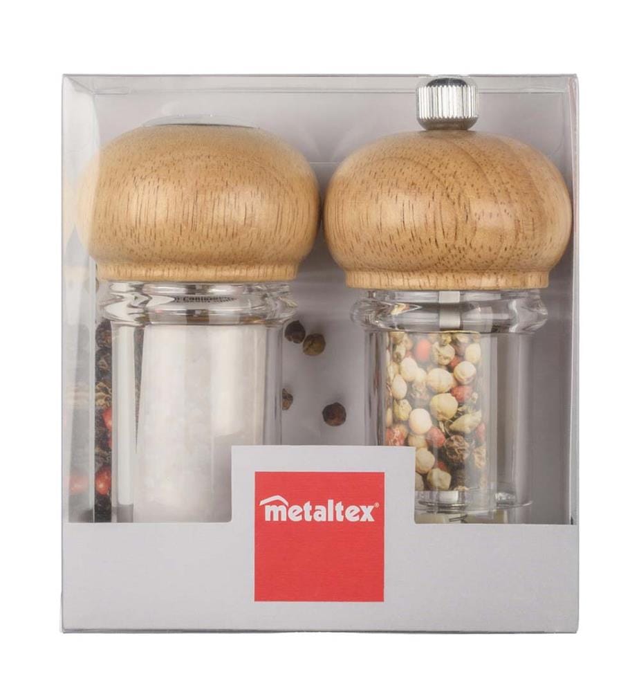 Set Salzstreuer und Gewürzmühle